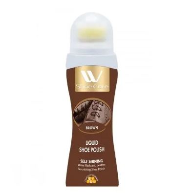 Liquid Shoe Polish Brown | 2.53 fl oz | WBM SHOE CARE